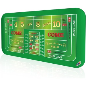 image:imageGSE Games amp Sports Expert Casino Texas Holdem Poker Tabletop Layout Mat NonSlip Rubber Texas Holdem Table Top for FamilyFriends Parties Casino NightCraps Layout Mat