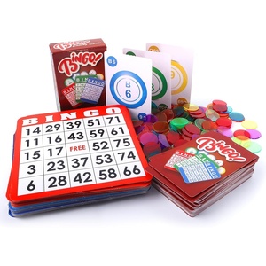 image:imageGSE Games amp Sports Expert Complete Bingo Game Set with 50 Bingo Cards 500 Chips Calling Cards Deck Party Fun Game for Adults Seniors Family Gatherings Classroom Activities Large Groups50 Cards  500 Chips Set