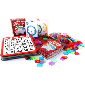 image:imageGSE Games amp Sports Expert Complete Bingo Game Set with 50 Bingo Cards 500 Chips Calling Cards Deck Party Fun Game for Adults Seniors Family Gatherings Classroom Activities Large Groups100 Cards  1000 Chips Set