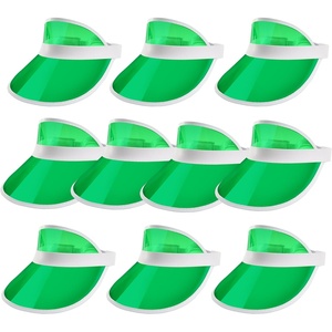 image:imageGSE Games amp Sports Expert Green Poker Dealer Visor Bingo Game Hats Casino Dealer Hat for MenWomen 10Pack