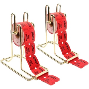 image:imageGSE Games amp Sports Expert Raffle Ticket Dispenser Raffle Tickets Roll Tumbler for Single or Double Roll Raffle Tickets Lotteries Sweepstakes Charity Auctions 2Pack2pack Ticket Dispenser