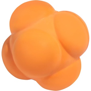 image:imageGSE Games amp Sports Expert Sports Reaction Balls Reactivity Ball for Field Training Agility Trainer for Baseball Rubber Bounce Balls for HandEye Coordination amp Speed Reflex TrainingOrange