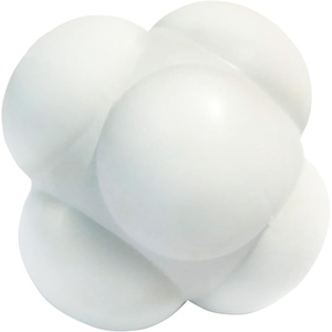 image:imageGSE Games amp Sports Expert Sports Reaction Balls Reactivity Ball for Field Training Agility Trainer for Baseball Rubber Bounce Balls for HandEye Coordination amp Speed Reflex TrainingWhite