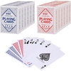 image:imageGSE Games amp Sports Expert 100 Plastic Waterproof Playing Cards StandardJumbo Index PokerBridge Size Perfect for Outdoor Camping Beach amp Pool TravelBridge Size  Regular Index