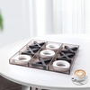 image:imageGSE Games amp Sports Expert 12 Giant Acrylic Tic Tac Toe Game Set Classic Family Travel Board Game Great for Office Living Guest Room Coffee Table Dcor12 Acryic Set