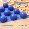image:imageGSE Games amp Sports Expert 15 Jumbo Oak Wood Chinese Checkers Board Game Set with Colorful Glass Marbles Classic Strategy Family Board Game for Adults