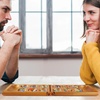image:imageGSE Games amp Sports Expert 4Player Mancala Board Game with MultiColor Glass Stones Folding Wooden 4Way Mancala Family Travel Strategy Games Set for Kids amp Adults Mahogany2player Oak