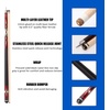 image:imageGSE Games amp Sports Expert 58 2Piece Canadian Maple Hardwood Billiard Pool Cue Sticks for MenWomen House or CommercialBar Use Several Colors Weight 18oz 19oz 20oz 21oz AvailableRed