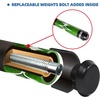 image:imageGSE Games amp Sports Expert 58 2Piece Canadian Maple Hardwood Billiard Pool Cue Sticks for MenWomen House or CommercialBar Use Several Colors Weight 18oz 19oz 20oz 21oz AvailableGreen