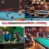 image:imageGSE Games amp Sports Expert 58 2Piece Canadian Maple Hardwood Billiard Pool Cue Sticks for MenWomen House or CommercialBar Use Several Colors Weight 18oz 19oz 20oz 21oz AvailablePurple