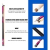 image:imageGSE Games amp Sports Expert 58 2Piece Canadian Maple Hardwood Billiard Pool Cue Sticks for MenWomen House or CommercialBar Use Several Colors Weight 18oz 19oz 20oz 21oz AvailablePurple