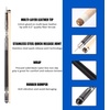 image:imageGSE Games amp Sports Expert 58 2Piece Canadian Maple Hardwood Billiard Pool Cue Sticks for MenWomen House or CommercialBar Use Several Colors Weight 18oz 19oz 20oz 21oz AvailableGrey