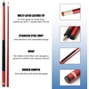 image:imageGSE Games amp Sports Expert 58 2Piece Fiberglass Graphite Composite Billiard Pool Cue Sticks Several Colors Available Weight from 18oz 19oz 20oz 21ozMatte Red