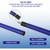 image:imageGSE Games amp Sports Expert 58 2Piece Fiberglass Graphite Composite Billiard Pool Cue Sticks Several Colors Available Weight from 18oz 19oz 20oz 21ozMatte Blue