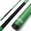 image:imageGSE Games amp Sports Expert 58 2Piece Fiberglass Graphite Composite Billiard Pool Cue Sticks Several Colors Available Weight from 18oz 19oz 20oz 21ozMatte Green