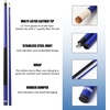image:imageGSE Games amp Sports Expert 58 2Piece Fiberglass Graphite Composite Billiard Pool Cue Sticks Several Colors Available Weight from 18oz 19oz 20oz 21ozMatte Blue