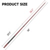 image:imageGSE Games amp Sports Expert 58 2Piece Fiberglass Graphite Composite Billiard Pool Cue Sticks Several Colors Available Weight from 18oz 19oz 20oz 21ozMulti Matte Colors