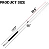 image:imageGSE Games amp Sports Expert 58 2Piece Fiberglass Graphite Composite Billiard Pool Cue Sticks Several Colors Available Weight from 18oz 19oz 20oz 21ozMatte White