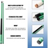 image:imageGSE Games amp Sports Expert 58 2Piece Fiberglass Graphite Composite Billiard Pool Cue Sticks Several Colors Available Weight from 18oz 19oz 20oz 21ozMatte Green