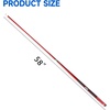 image:imageGSE Games amp Sports Expert 58 2Piece Fiberglass Graphite Composite Billiard Pool Cue Sticks Several Colors Available Weight from 18oz 19oz 20oz 21ozRed