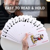 image:imageGSE Games amp Sports Expert 8 x 11 Super Jumbo Playing Cards Giant Deck of Playing Cards Oversized Full Deck Huge Poker for Adults Seniors46x67