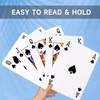 image:imageGSE Games amp Sports Expert 8 x 11 Super Jumbo Playing Cards Giant Deck of Playing Cards Oversized Full Deck Huge Poker for Adults Seniors8x11