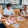 image:imageGSE Games amp Sports Expert Canasta Cards Game Set Includes 6 Decks Canasta Playing Cards with Point Values a Revolving Card Tray and 100 Score Sheets Blue2 Red Cards  Tray