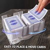 image:imageGSE Games amp Sports Expert Canasta Cards Game Set with 6Deck Red Canasta Cards with Point Values 6Deck Automatic Card Shuffler a Revolving Card Holder Tray 100 Score SheetsBlue