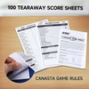 image:imageGSE Games amp Sports Expert Canasta Cards Game Set with 6Deck Red Canasta Cards with Point Values 6Deck Automatic Card Shuffler a Revolving Card Holder Tray 100 Score SheetsRed
