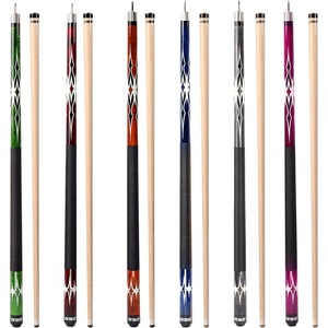 image:imageGSE Games amp Sports Expert 58 2Piece Canadian Maple Hardwood Billiard Pool Cue Sticks for MenWomen House or CommercialBar Use Several Colors Weight 18oz 19oz 20oz 21oz Available6 Colors