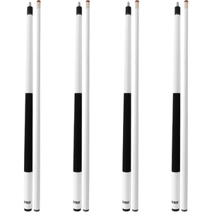 image:imageGSE Games amp Sports Expert 58 2Piece Fiberglass Graphite Composite Billiard Pool Cue Sticks Several Colors Available Weight from 18oz 19oz 20oz 21ozMatte White