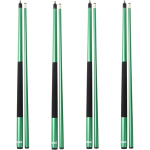 image:imageGSE Games amp Sports Expert 58 2Piece Fiberglass Graphite Composite Billiard Pool Cue Sticks Several Colors Available Weight from 18oz 19oz 20oz 21ozMatte Green