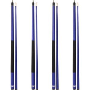 image:imageGSE Games amp Sports Expert 58 2Piece Fiberglass Graphite Composite Billiard Pool Cue Sticks Several Colors Available Weight from 18oz 19oz 20oz 21ozMatte Blue