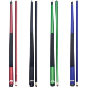 image:imageGSE Games amp Sports Expert 58 2Piece Fiberglass Graphite Composite Billiard Pool Cue Sticks Several Colors Available Weight from 18oz 19oz 20oz 21ozMulti Matte Colors