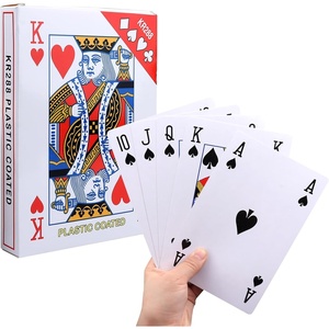 image:imageGSE Games amp Sports Expert 8 x 11 Super Jumbo Playing Cards Giant Deck of Playing Cards Oversized Full Deck Huge Poker for Adults Seniors46x67